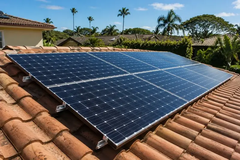 Installation de panneaux solaires à Nantheuil